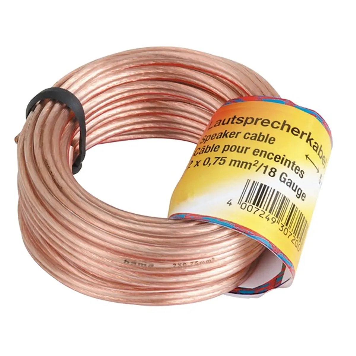 Hama 00205141 Hangszórókábel 2x0,75mm2 10 m #1
