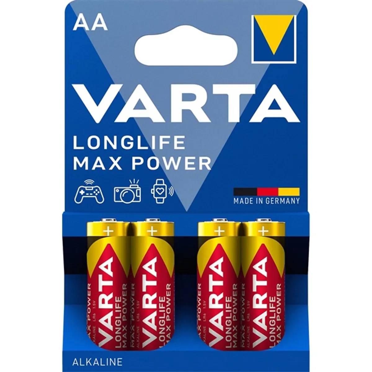 VARTA 4706101404 Max Tech AA alkáli ceruza elem 4 db #2
