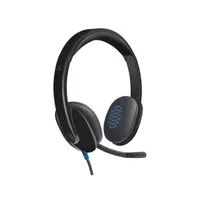LOGITECH 981-000480 H540 USB fejhallgató zajszűrő mikrofon, 1,8 m, fekete