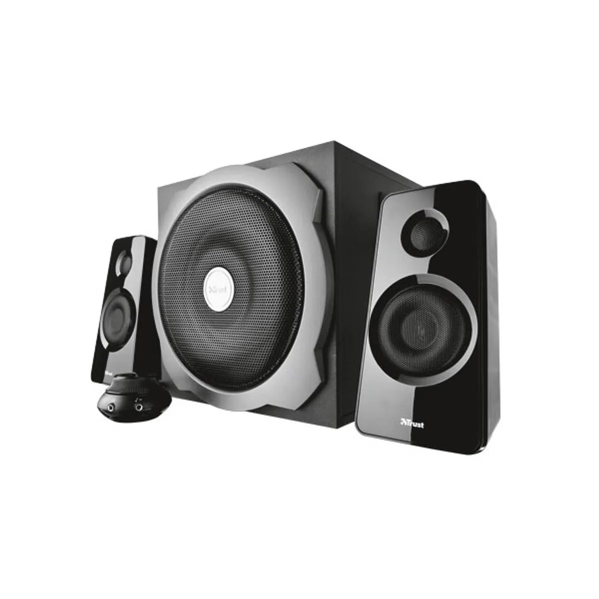 TRUST 19019 Tytan 2.1 hangszórókészlet fekete 60 W RMS 3,5 mm #1