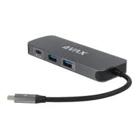 AVAX HB612 connect 8in1 4 usb usb-c hdmi micro sd rj45 #3