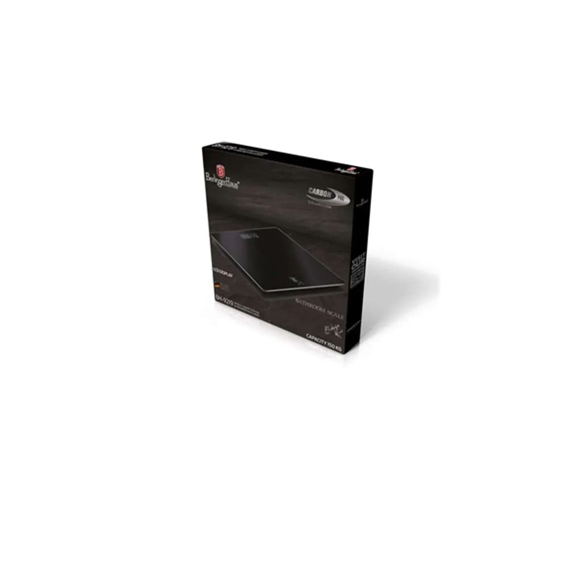 Berlinger Haus BH/9219 Metallic Line Carbon Edition 150 kg kapacitás 100 g mérési pontosság LCD fekete #2