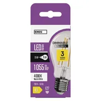 Emos ZF5254D Filament LED izzó E27 8W 1055 lm 4000 K természetes fehér energiaosztály D 25000 h #2