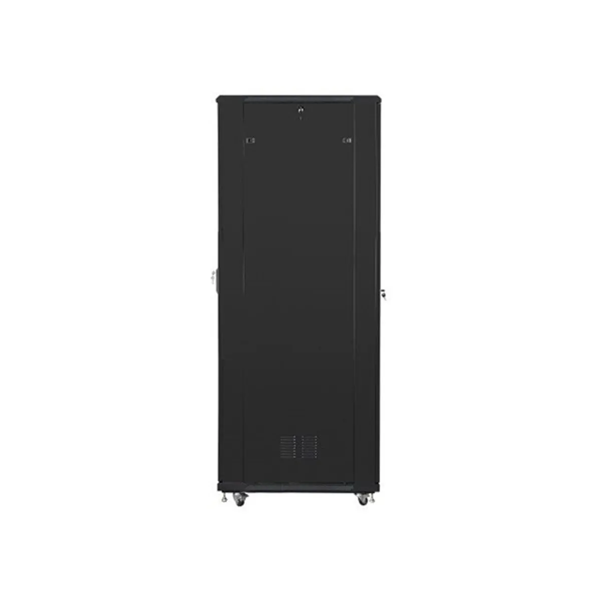 LANBERG FF01-8047-12B 47U 19" rack 800x1000mm fekete edzett üvegajtó lapraszerelt #4