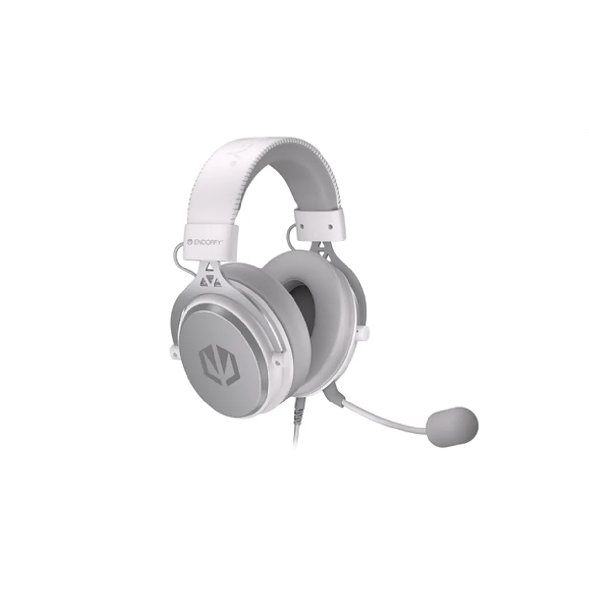Endorfy EY1A004 VIRO OWH headset fehér, 53 mm, 20-20000 Hz, 98 dB, 32 Ohm, 2,7 m, 3,5 mm jack #1