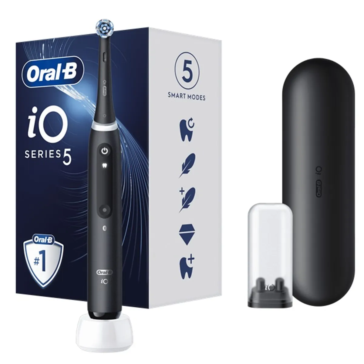 Oral-B 10PO010378 iO Series 5 elektromos fogkefe matt fekete #2