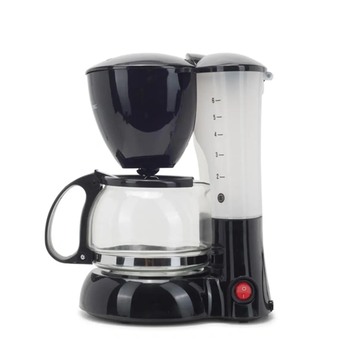 HAUSBERG HB-3650NG filteres kávéfőző őrölt 0,6 l, 800 W, 6 csésze, kivehető csepegtető tálca, fekete #2