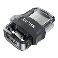 SanDisk 00173384 Dual Drive 32 GB USB 3.0 MicroUSB és Type A, visszahúzható, 150 MBps