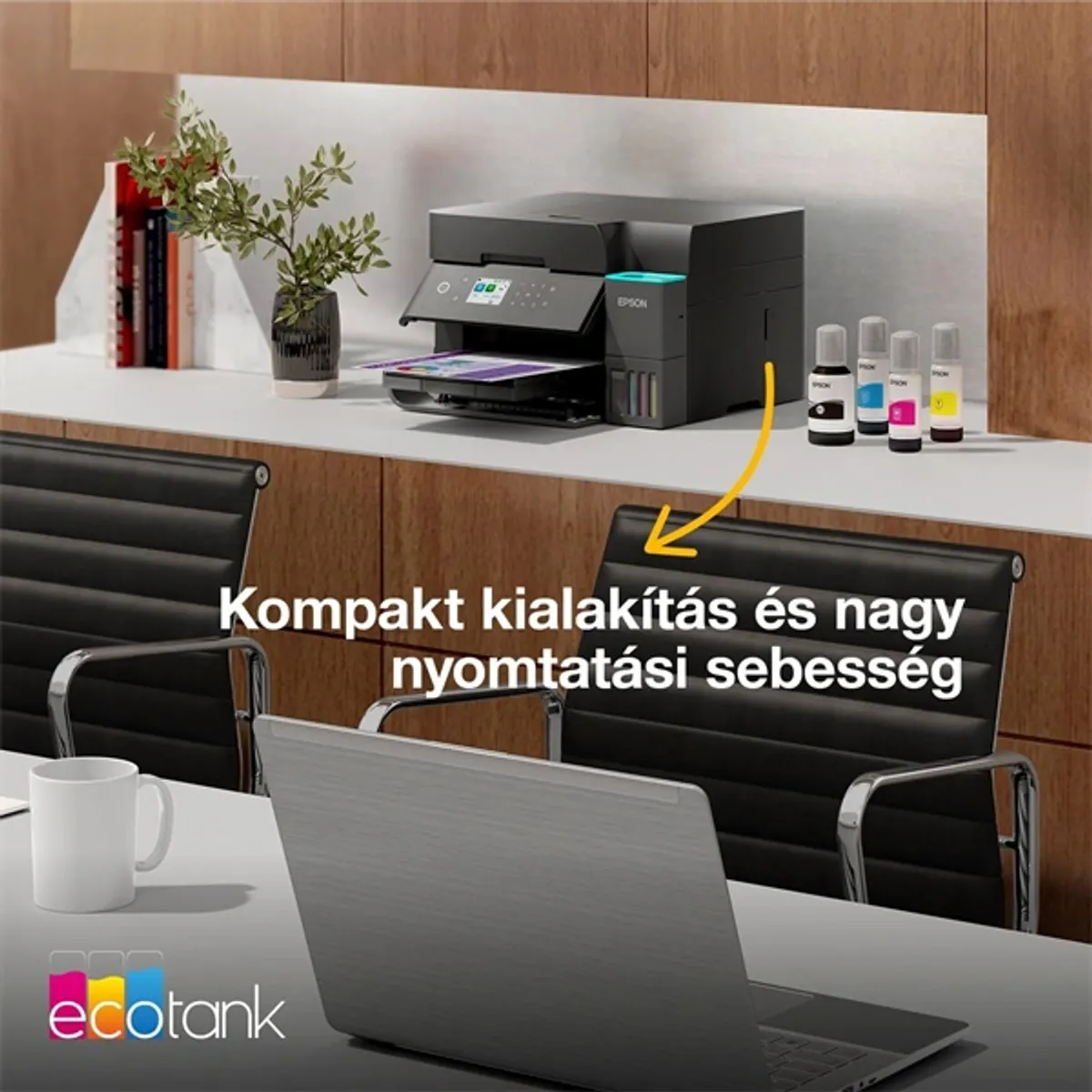 Epson C11CL43403 EcoTank L6370 színes tintasugaras multifunkciós nyomtató automatikus kétoldalas nyomtatás ADF WiFi USB Ethernet #9