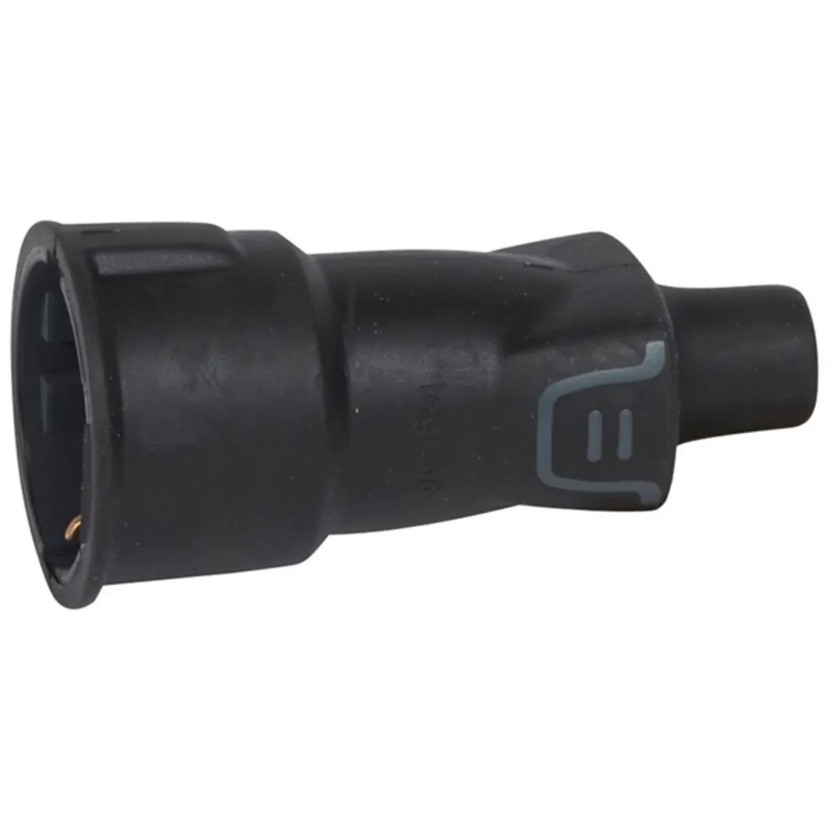 Legrand 050343 földelt hátsó bekötésű gyermekvédelemmel gumi csatlakozóaljzat #1
