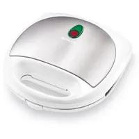 SENCOR 41001526 SSM 4310WH szendvicssütő kerámia felület rozsdamentes acél 4 háromszög szendvics automatikus hőfok-szabályzás csúszásgátló lábak #1
