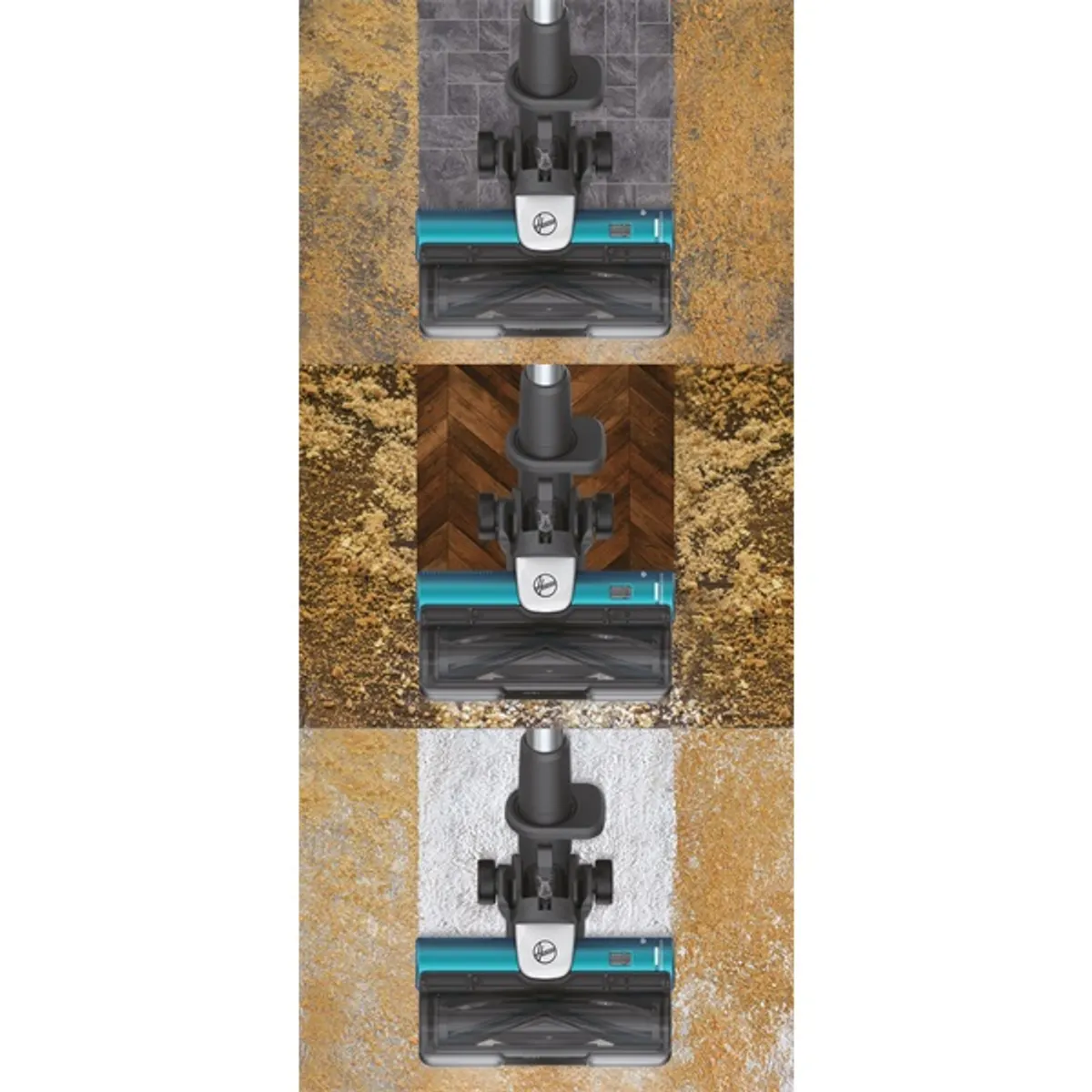 HOOVER 39400999 HF910P 011 kék-szürke akkumulátoros álló porszívó, 30 perc üzemidő, 0,7 l portartály, LED kijelző #9