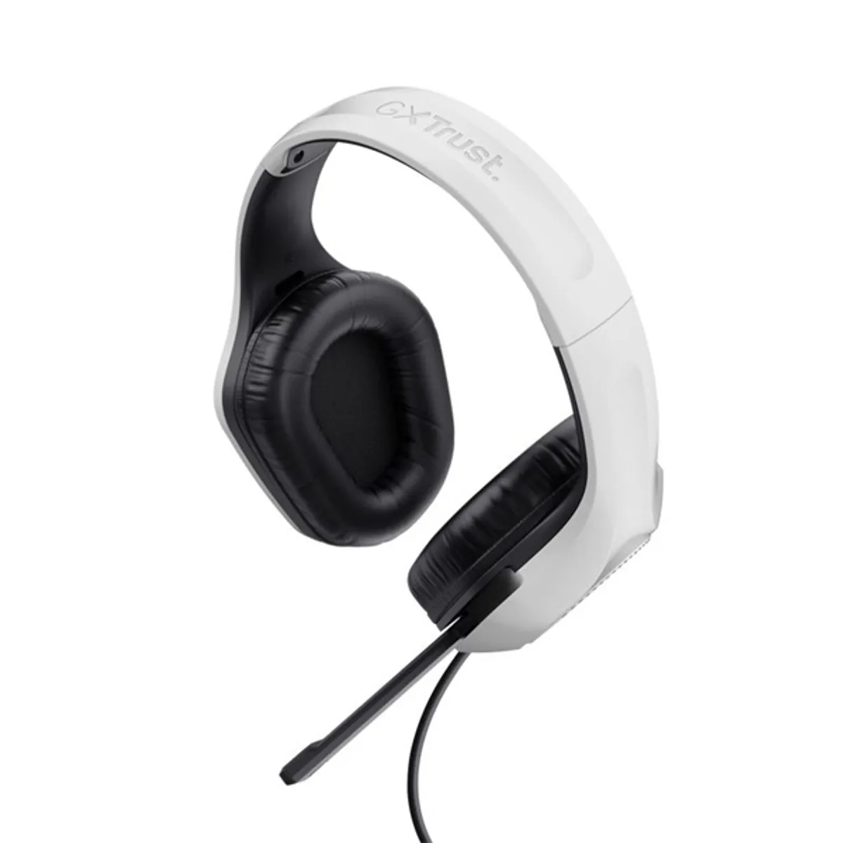 Trust 24993 GXT 415PS Zirox Fehér gamer 120 cm 3,5 mm jack hangerő szabályzó mikrofon balra 20-20000 Hz 50 mm 2.0 mikrofonos fejhallgató #2