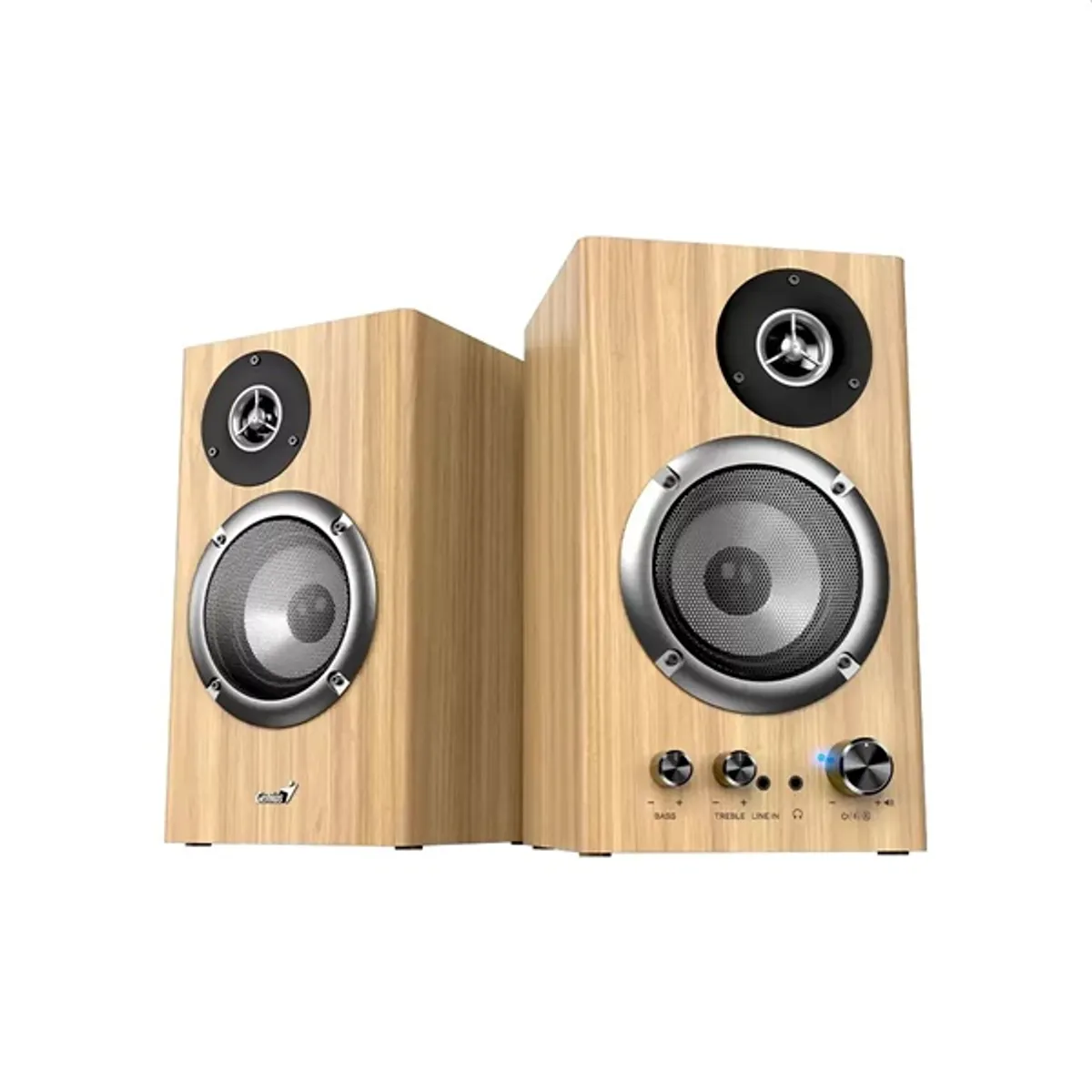 Genius 31730055403 Hangszóró pár Bluetooth fenyőfa 50W 40-20000 Hz #1