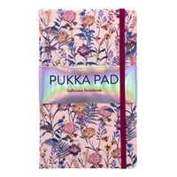 PUKKA PAD A17357BL3 Bloom A5 192 oldalas vonalas rózsaszín gumipántos notesz