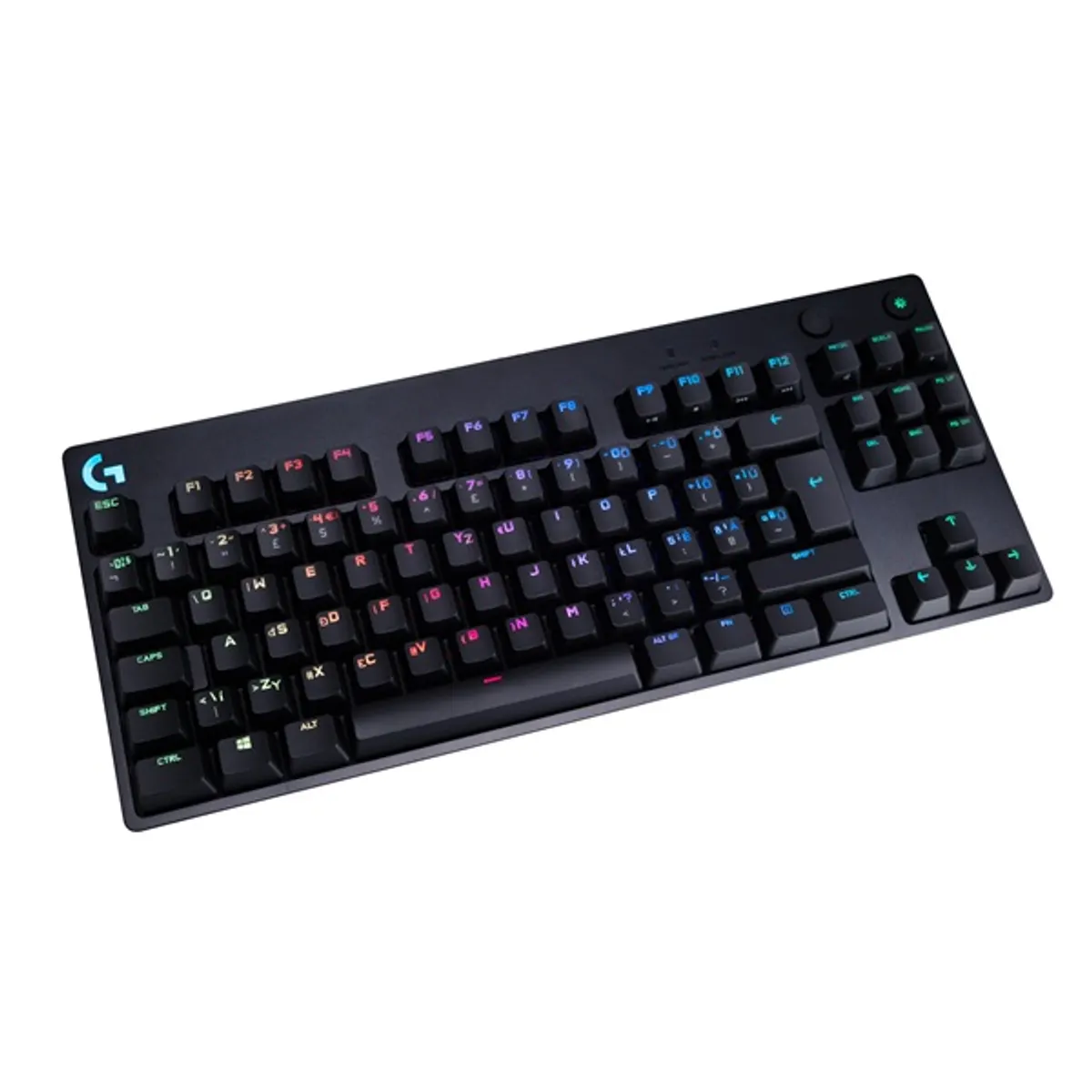 Logitech 920-009426_HU G Pro TKL GX Blue mechanikus gaming billentyűzet RGB 12 programozható F-billentyűk vezetékes #4