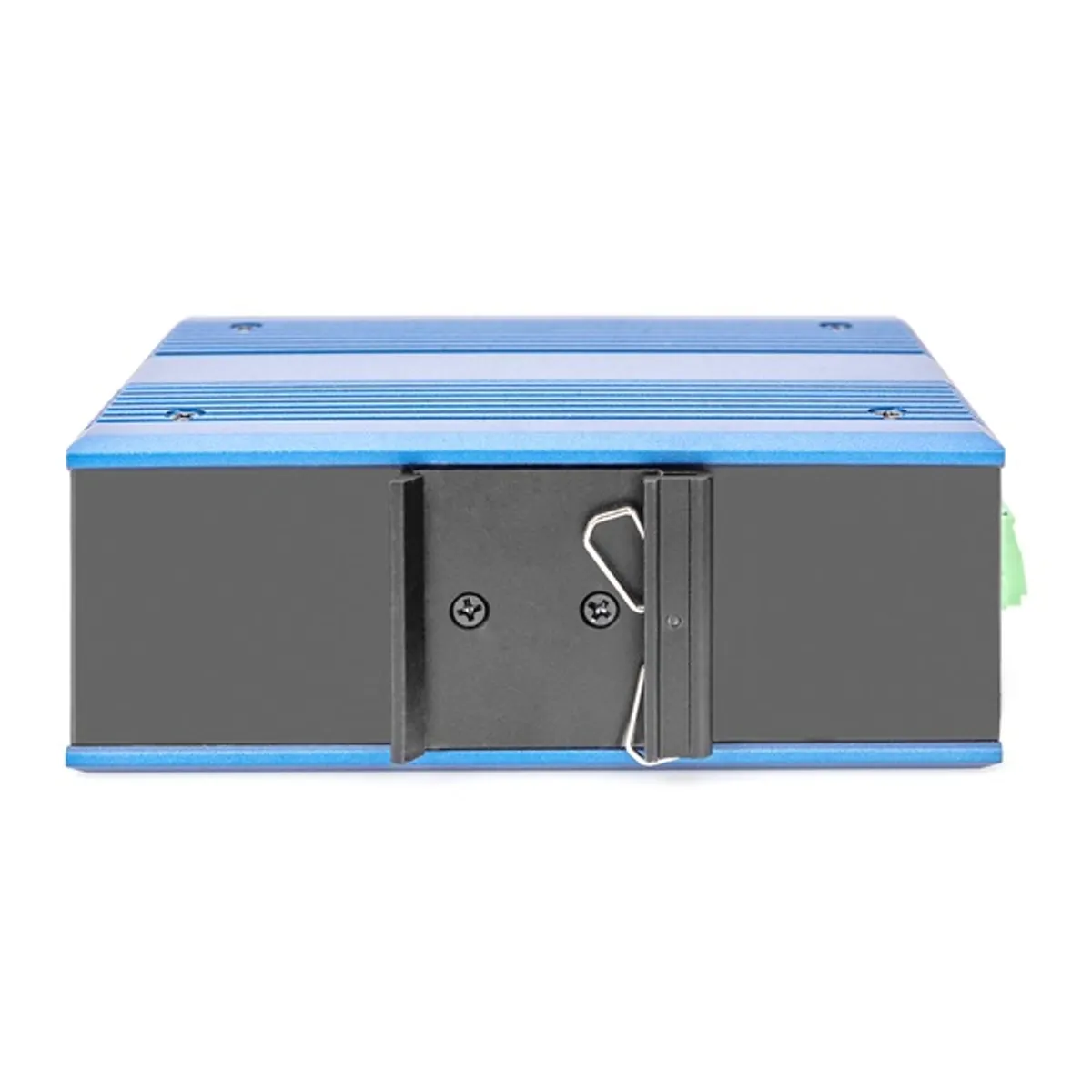 DIGITUS DN-650106 Ipari 8-portos Fast Ethernet Switch Fém Fekete-kék DIN-sínre és falra szerelhető #3
