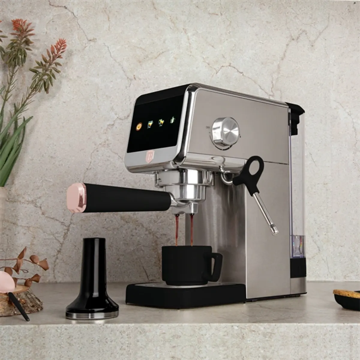 Berlinger Haus BH/9622 eszpresszó kávéfőző 20 bar 1350 W 1,2 L tejhabosító kijelző fekete #6