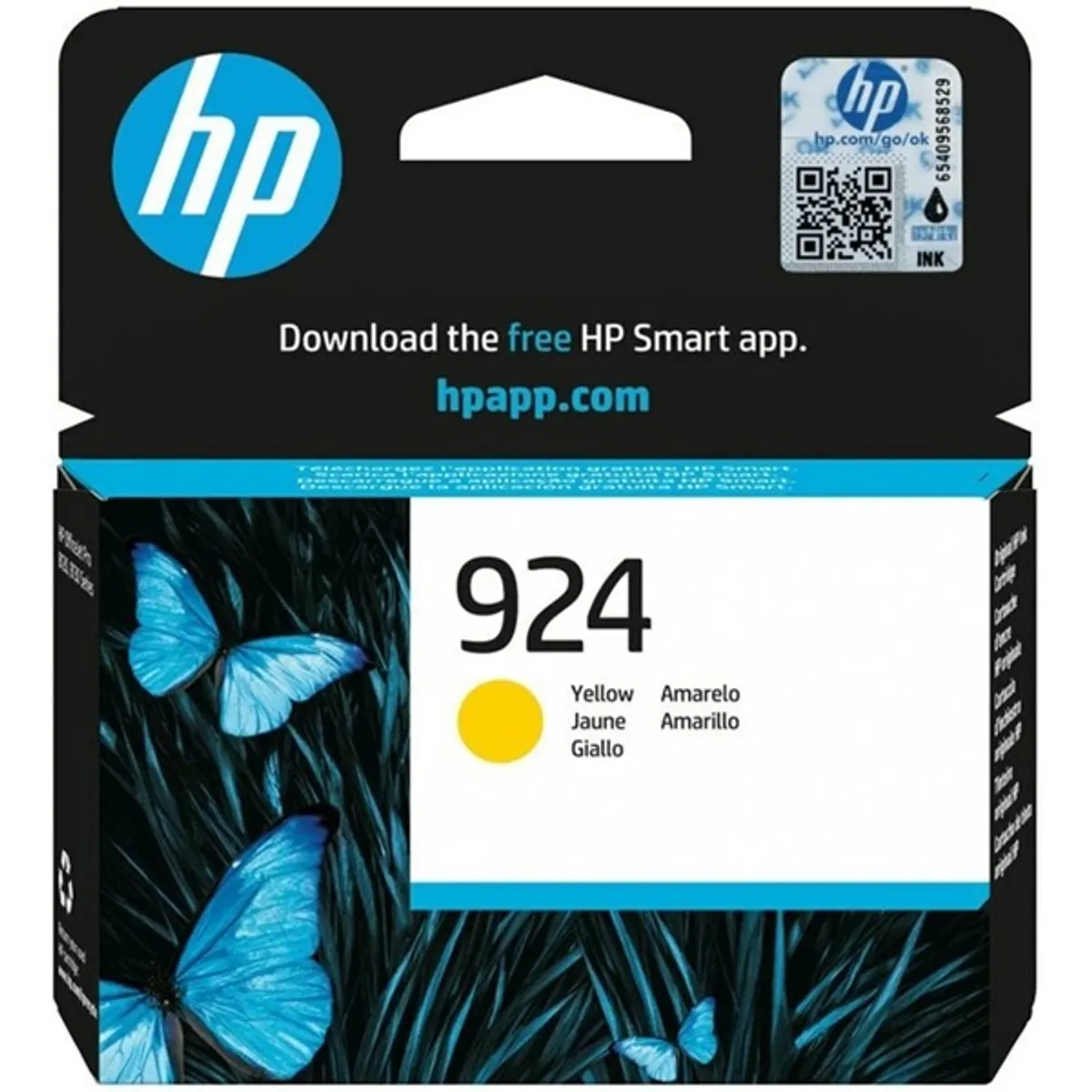 Hewlett Packard 4K0U5NE Tintapatron sárga kapacitás: 400 oldal kompatibilis: HP OfficeJet Pro 8120 sorozat, HP OfficeJet Pro 8130 sorozat #1