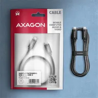 AXAGON BUCM4X-CM10AB NewGEN USB-C - USB-C 4 Gen 3x2 kábel 1m fekete #10