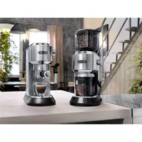 DELONGHI 0132106266 Dedica metál espresso kávéfőző rozsdamentes acél, 15 bar, 1,1 L, 1300 W, kivehető csepptálca, automatikus kikapcsolás #4