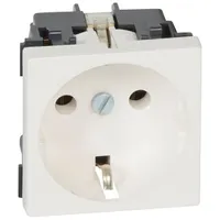 Legrand 077210 Program Mosaic kétpólusú földelt aljzat csavaros fehér