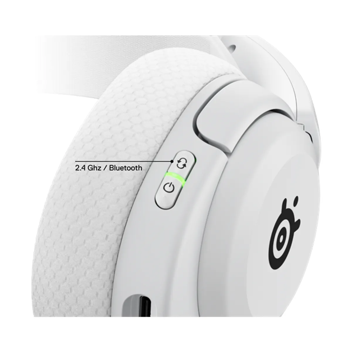 SteelSeries 61671 Arctis Nova 5 Wireless Fehér Bluetooth 2,4 GHz USB-C 60 óra 40 mm 36 ohm #6