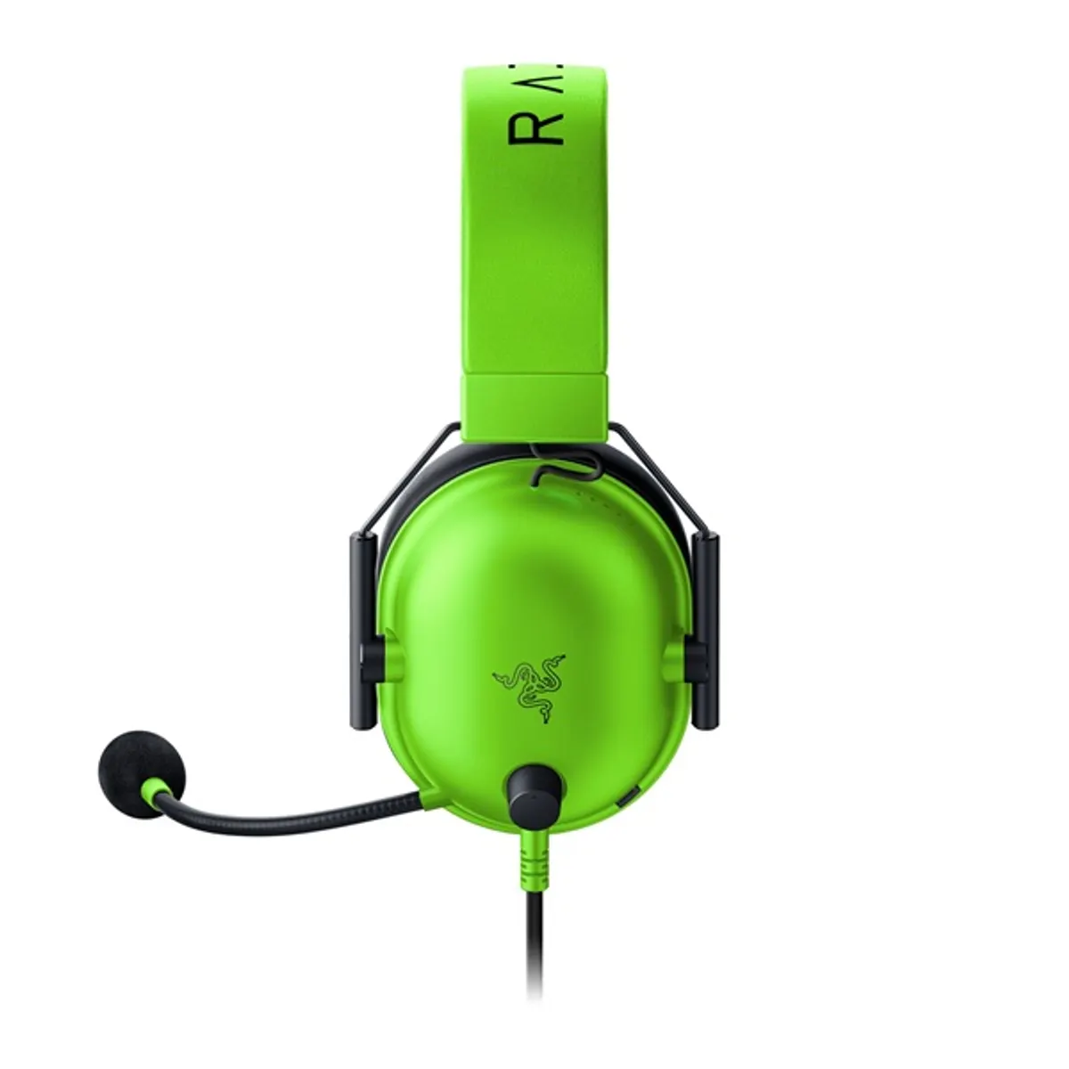 Razer RZ04-03240600-R3M1 BlackShark V2 X zöld 7.1 fejhallgató, 50 mm, 32 ohm, 3,5 mm csatlakozás, zajcsökkentős mikrofon balos #2