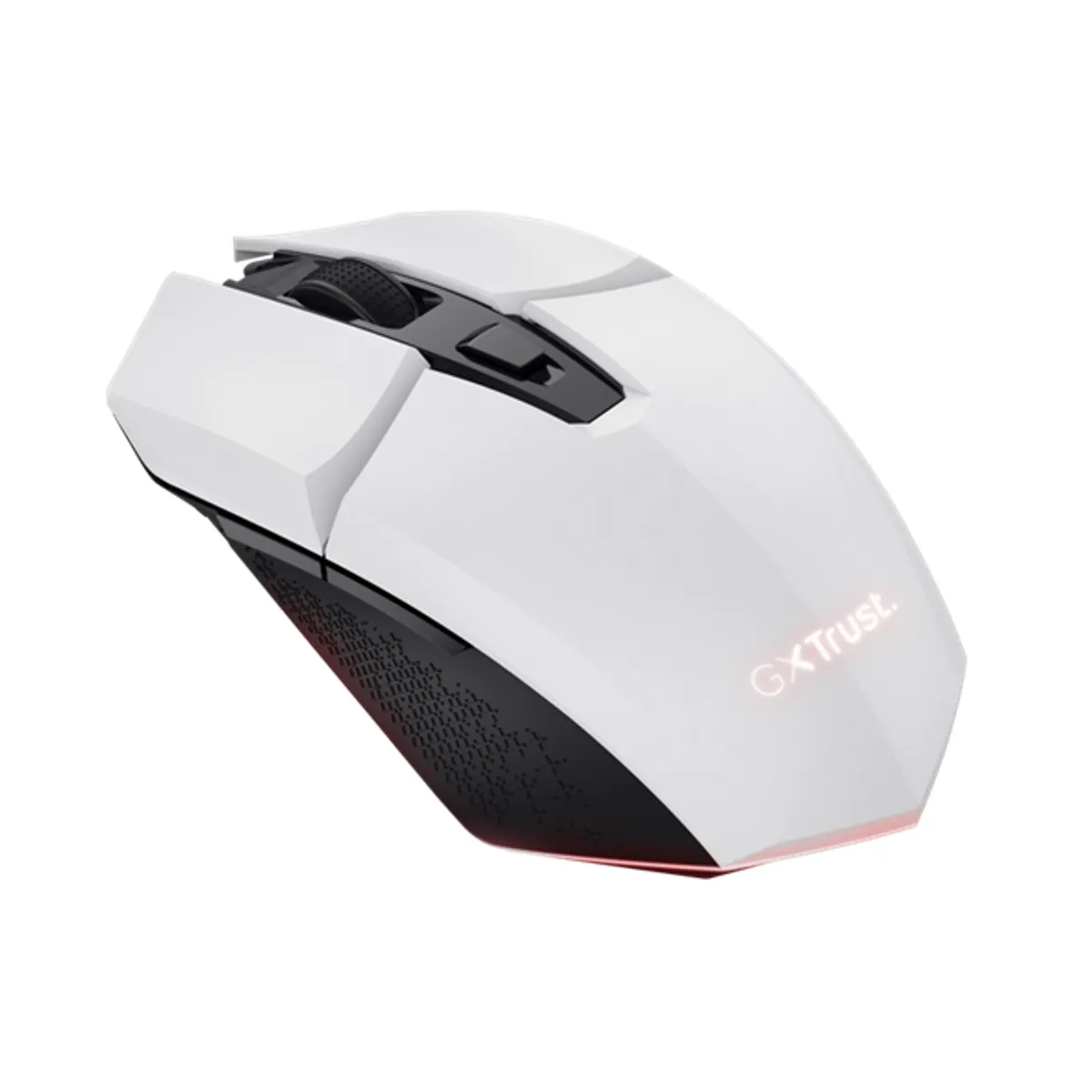 TRUST 25069 GXT FELOX vezeték nélküli gamer egér fehér 4800 DPI 5+1 RGB USB-C vevő #4