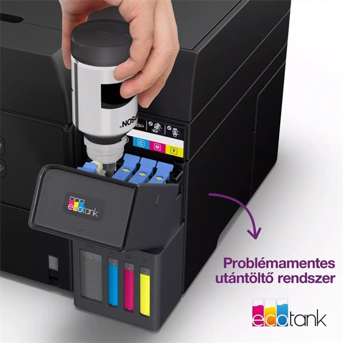 Epson C11CL43403 EcoTank L6370 színes tintasugaras multifunkciós nyomtató automatikus kétoldalas nyomtatás ADF WiFi USB Ethernet #10