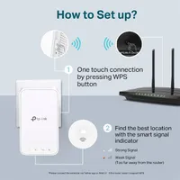 TP-LINK RE300 AC1200 vezeték nélküli kiterjesztő 300Mbps és 867Mbps 802.11ac #7