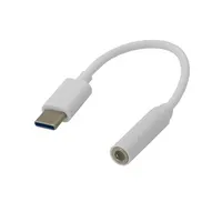 SBOX AD.TYPEC-3.5MM/R Adapter 3,5 mm Jack to USB Type-C Fehér
