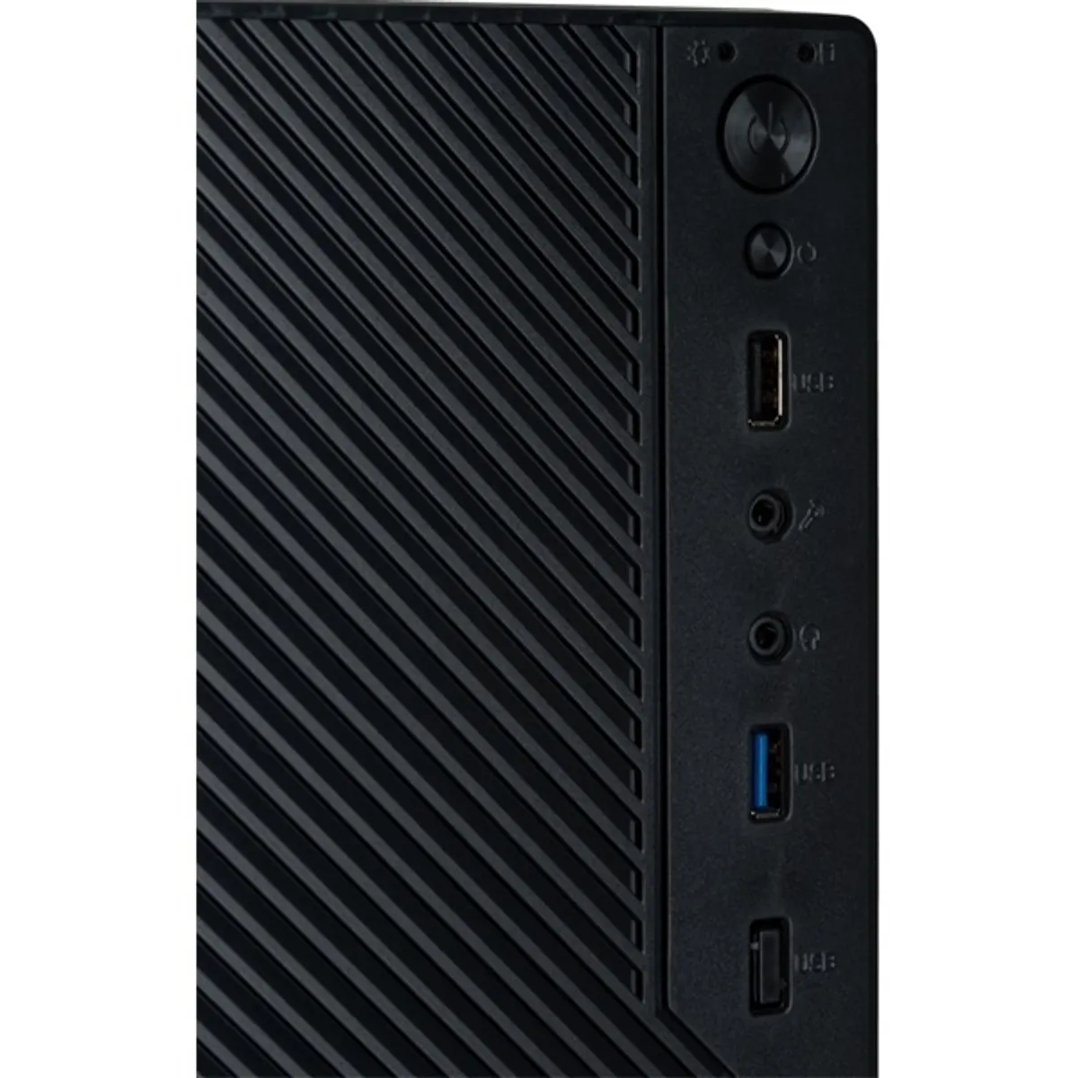 Akyga AK36BK micro atx ház fekete USB 3.0 előlapi fejhallgató csatlakozó mikrofon csatlakozó 3 belső meghajtóhely táp nélküli 3 ventillátor #3