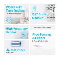TP-LINK TAPO T315 Tapo kamera okos #3