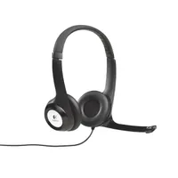 LOGITECH 981-000406 H390 USB fejhallgató Fekete 2,4 m Mac és PC kompatibilis