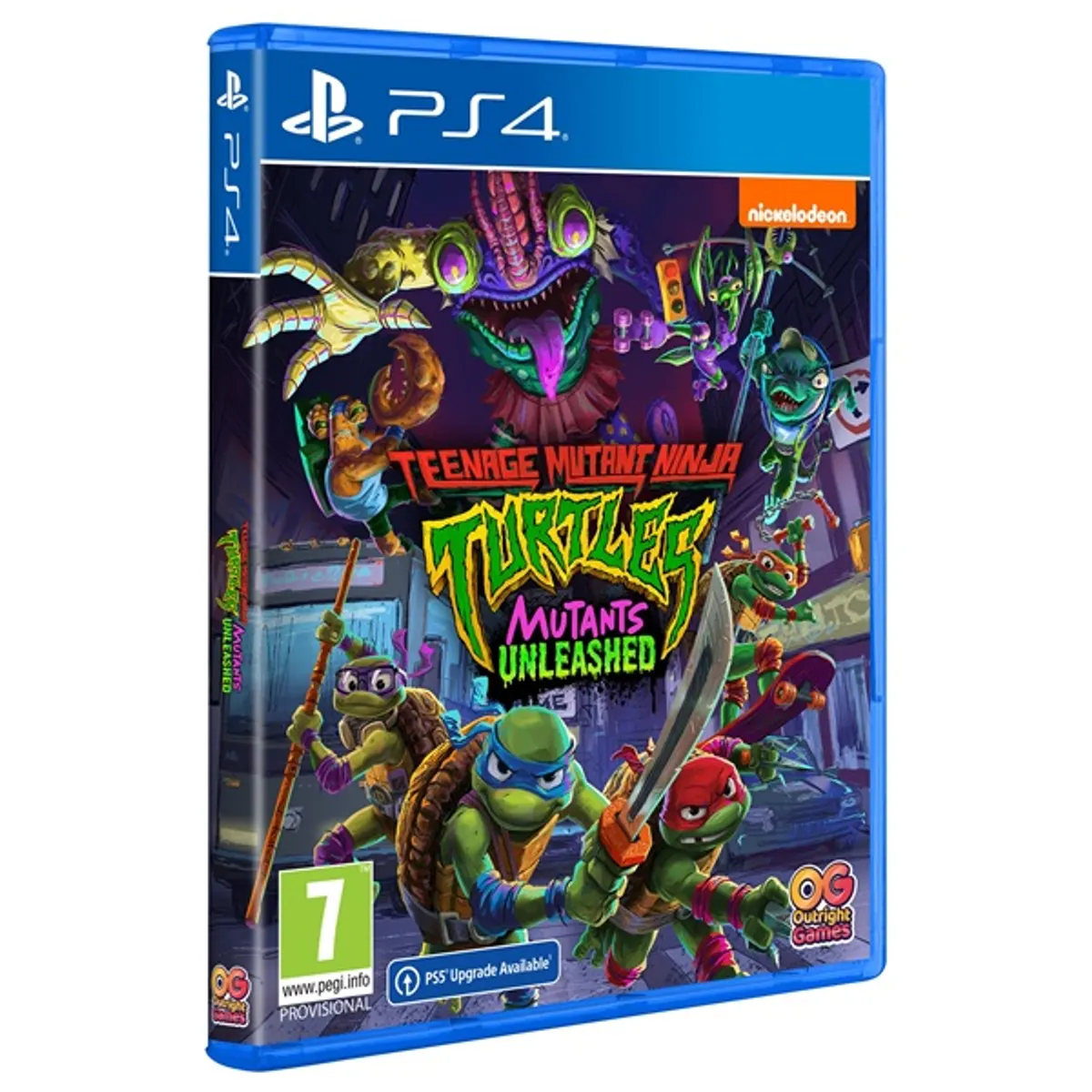 OUTRIGHT GAMES 5061005353299 Teenage Mutant Ninja Turtles: Mutants Unleashed PlayStation 4 7 év Játékszoftver Platformer standard #3
