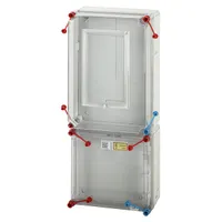 HENSEL 1091615 mérőszekrény polikarbonát 300 mm x 750 mm x 230 mm IP65 műanyag ajtó