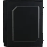 Akyga AK36BK micro atx ház fekete USB 3.0 előlapi fejhallgató csatlakozó mikrofon csatlakozó 3 belső meghajtóhely táp nélküli 3 ventillátor #4