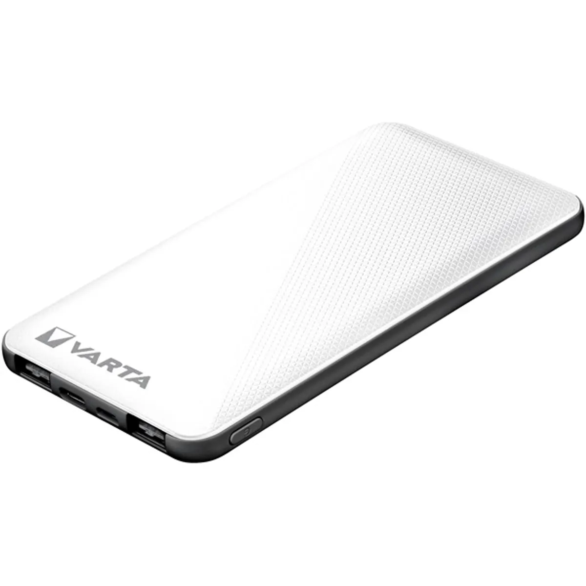 Varta 57975101111 Power bank 5000mAh 3 eszköz egyidejű töltés USB-C Micro-USB gyors töltés fehér műanyag #3