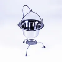 TOO KT-447 Asztali bogrács készlet 800 ml rozsdamentes acél #2