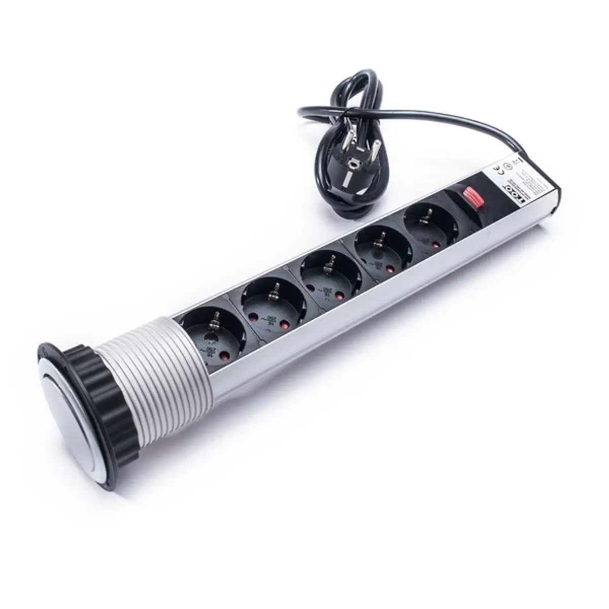 TOO PPS-310-5S PPS-310 beépíthető elosztó 5 db SCHUKO 180 cm #2