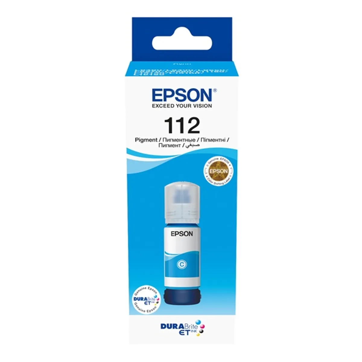 EPSON C13T06C24A EcoTank 112 tintapatron Cián pigment 70 ml #3