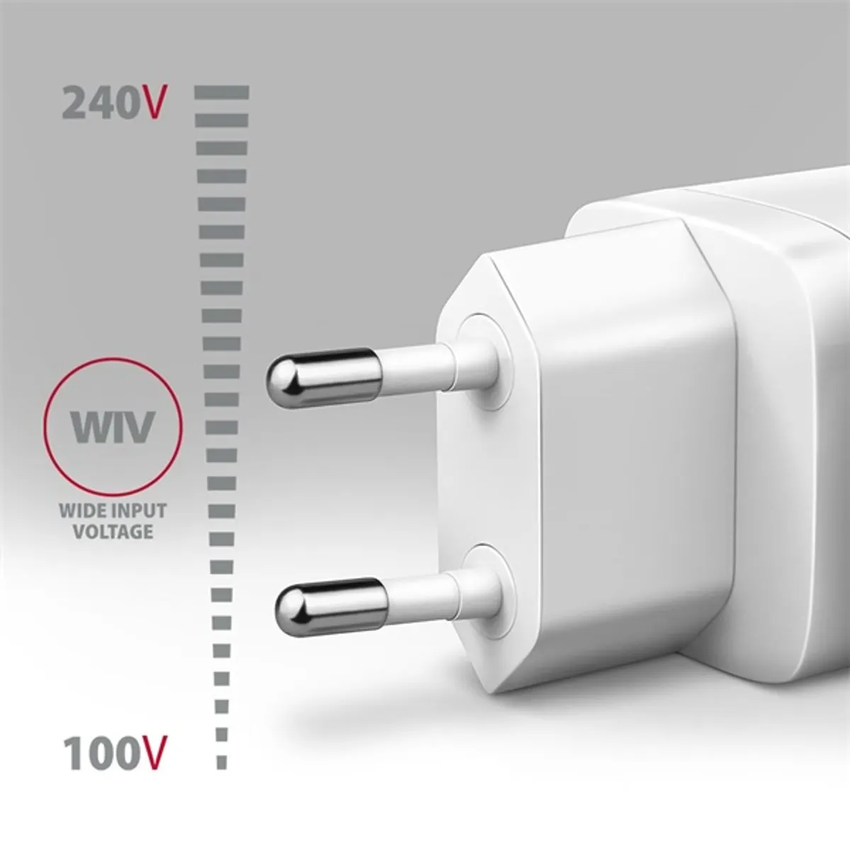AXAGON ACU-PD30W PD3.0 és QC4 USB-C 30W Fehér #3