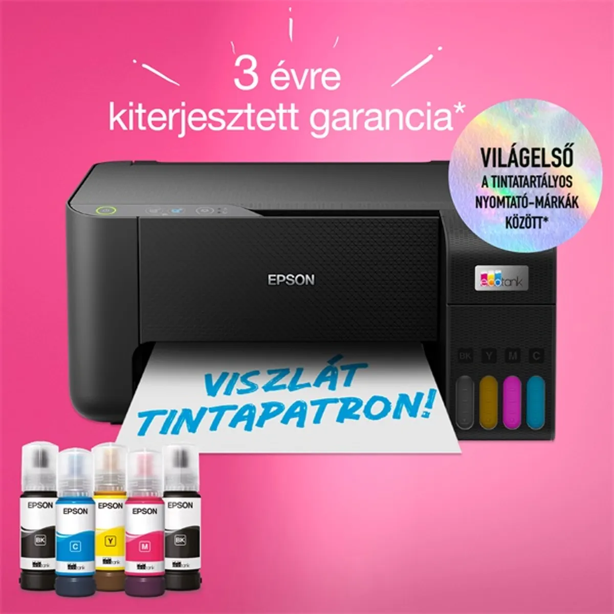 EPSON C11CJ68407 EcoTank L3230 multifunkciós mono tintasugaras #7