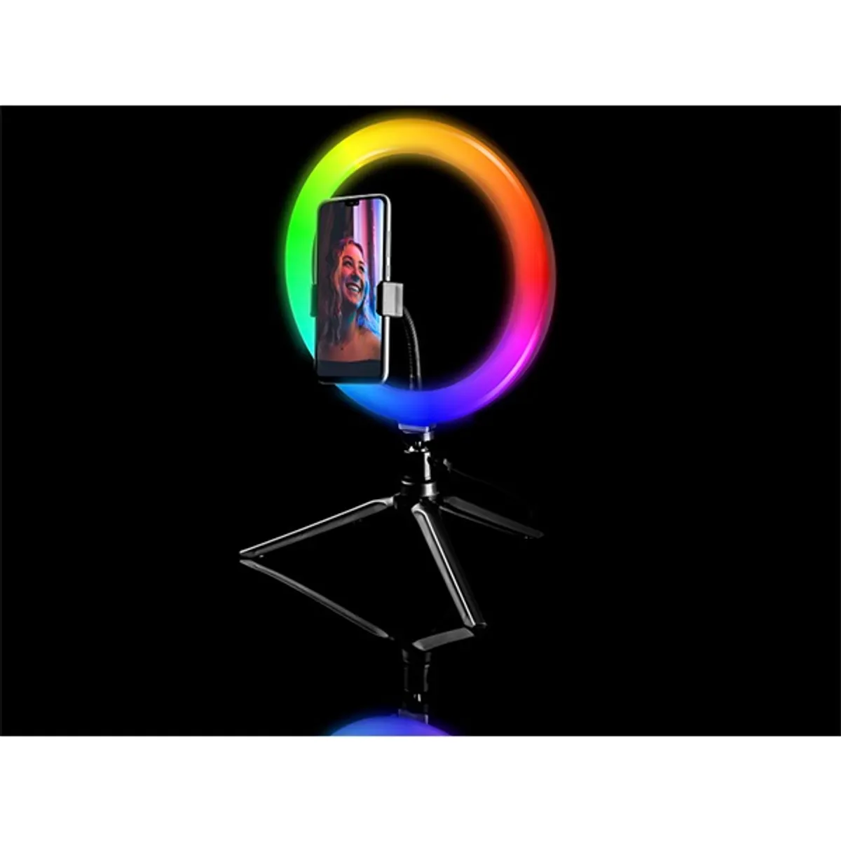 Tracer TRAOSW46807 gyűrűs lámpa 26 cm rgb 600-1700 lm 8 W távirányítóval állvánnyal #3
