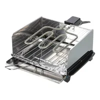 TOO SM-501SS-800W Retro grill szendvicssütő rozsdamentes acél tapadásmentes sütőfelület 2 db #2
