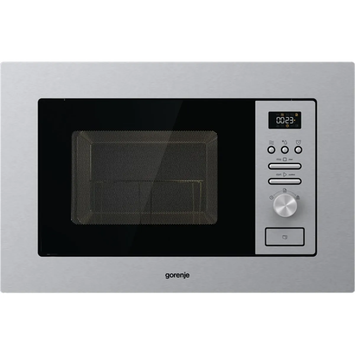 Gorenje 740247 BM201AG1X inox 800W 20L beépíthető mikrohullámú sütő #1