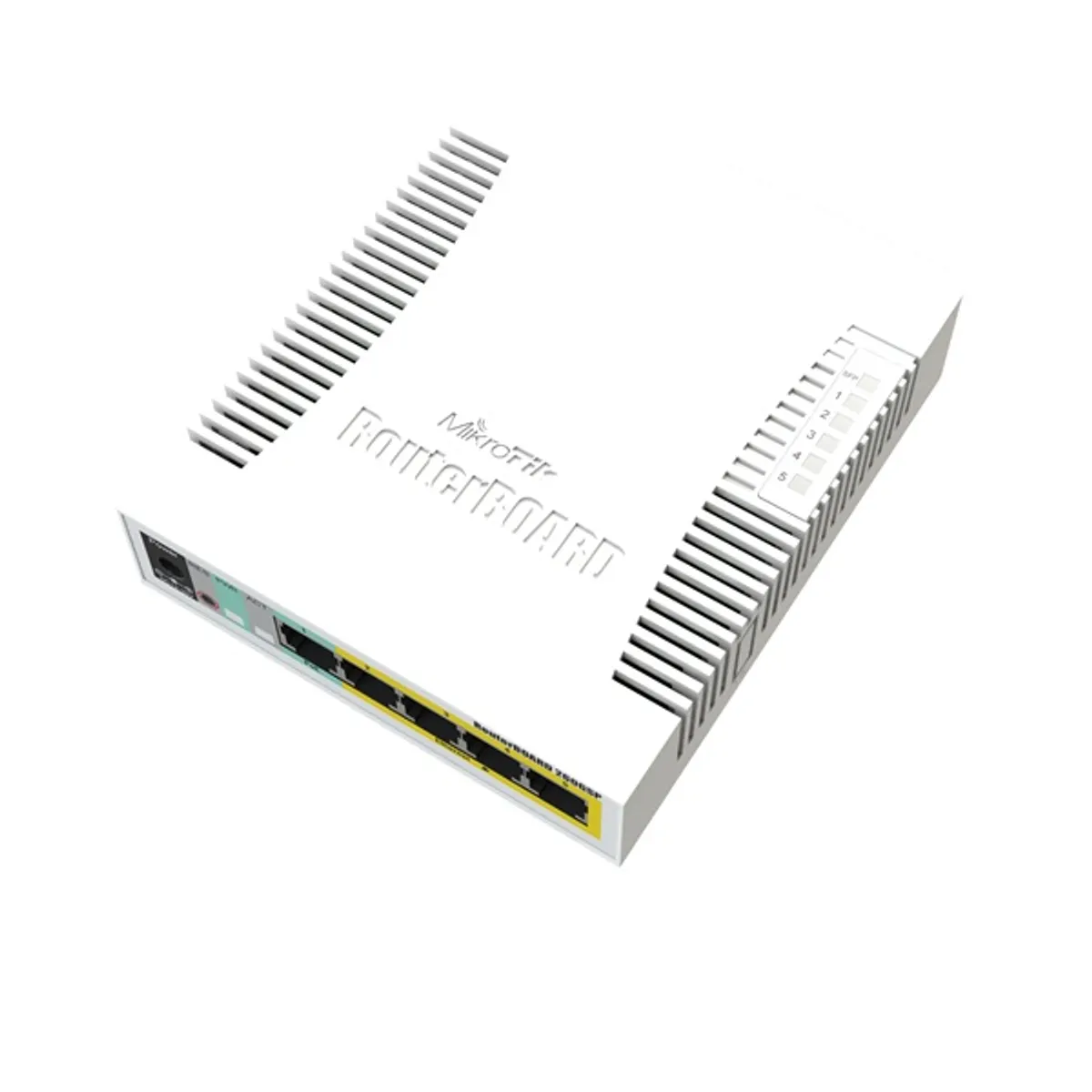 MikroTik CSS106-1G-4P-1S CSS106 5x gigabit ethernet 1x sfp poe-out 4 SwOS #1