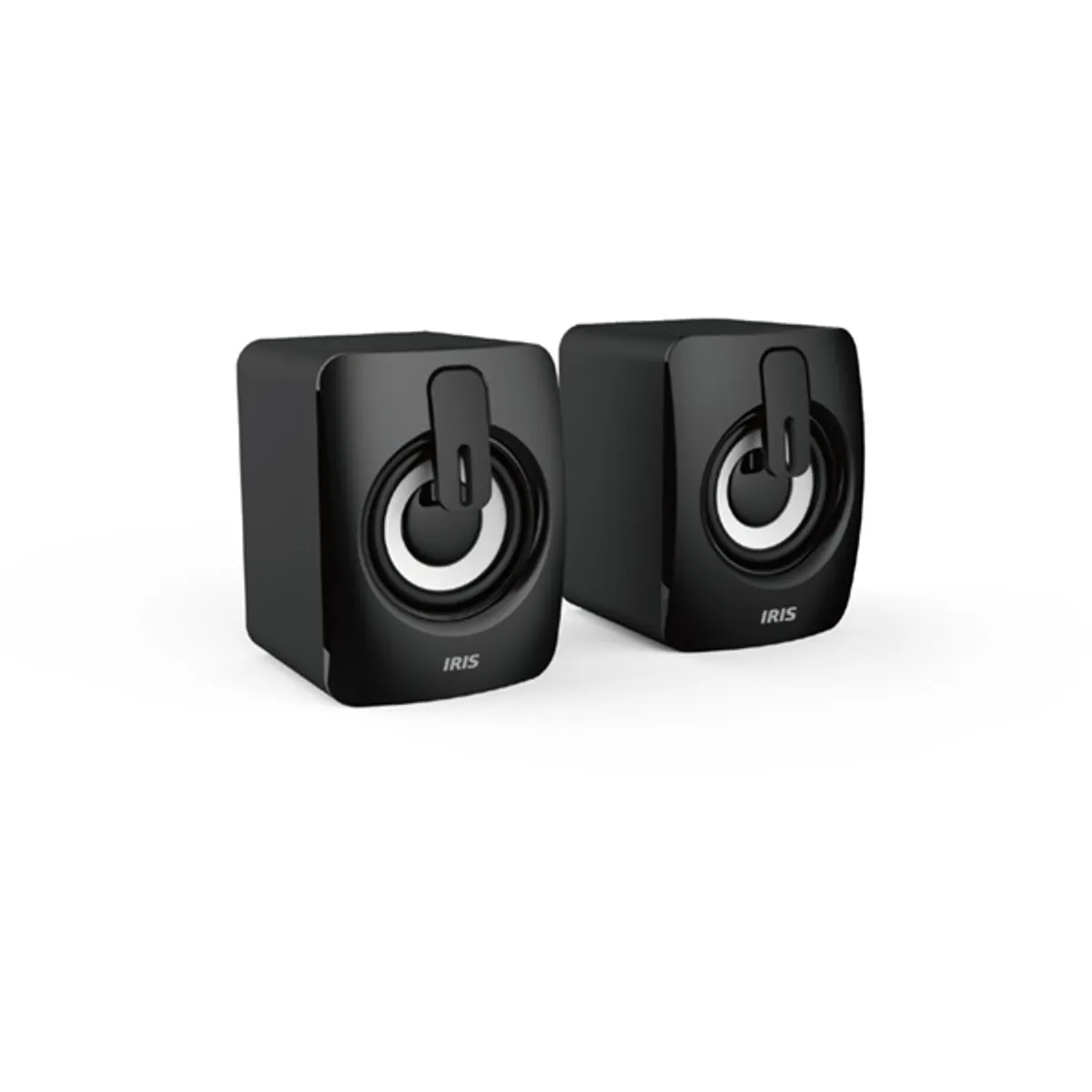 IRIS H-13 hangszóró pár fekete 2.0 USB 50 mm 4 ohm 6 W #3