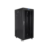 LANBERG FF01-8037-12BL 19" szabadon álló rack 37U 800x1000 üvegajtó LCD fekete #3